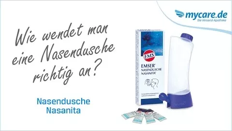 Video tuotteesta Emser nenänhuuhtelusuolan fysiologinen pussi, 20 kpl