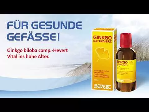 Video tuotteesta GINKGO BILOBA COMP.-HEVERT-tipat, 100 ml