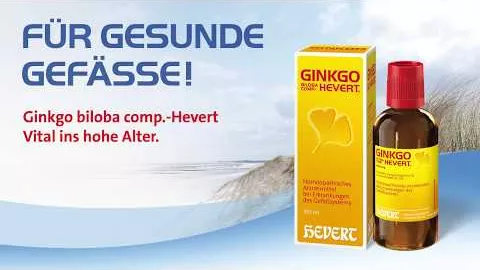 Video tuotteesta GINKGO BILOBA COMP.-HEVERT-tipat, 100 ml