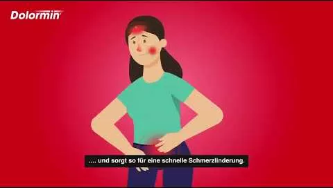 Video tuotteesta Dolormin® ibuprofeenilla päänsärkyyn, 30 kpl