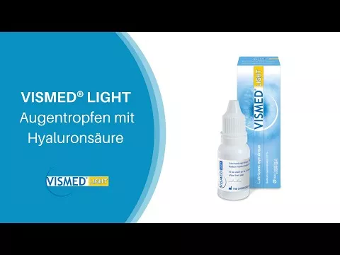 Video tuotteesta Vismed kevyet silmätipat, 3x15 ml