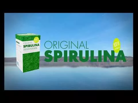 Video tuotteesta Alkuperäiset Spirulina-tabletit, 480 kpl