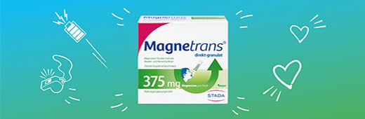 MAGNETRANS suorat 375 mg rakeet, 20 kpl