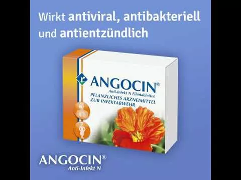 Video tuotteesta ANGOCIN Anti-infection N kalvopäällysteiset tabletit, 100 kpl