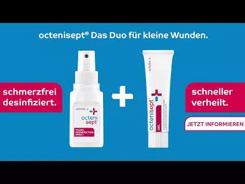 Video tuotteesta Octenisept haavageeli, 20 ml