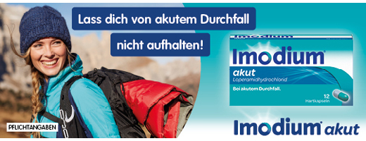 IMODIUM akuutit kovat kapselit, 6 kpl