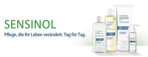 DUCRAY SENSINOL Puhdistusöljy/suihkuöljy rauhoittava, 200 ml