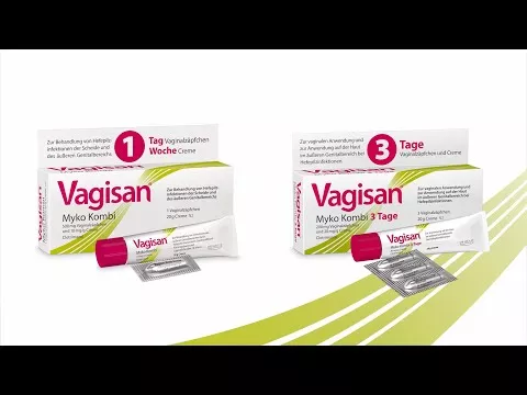 Video tuotteesta Vagisan Myko Combi, 1 s