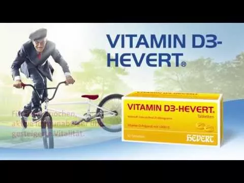 Video tuotteesta VITAMIN D3 HEVERT tabletit, 200 kpl