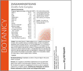 ZÜNDEX forte Complex with OptiMSM Capsules, 60 kapselia, 60 kapselia
