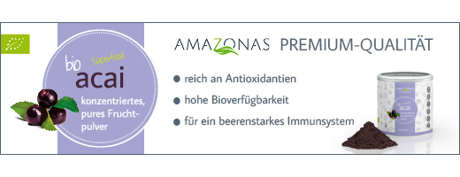 ACAI 100 % orgaaninen jauhe ilman kantajia, 80 g