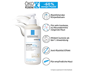 ROCHE-POSAY Lipikar Baume AP+ M Eco-pullo, 400 ml