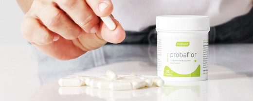 NUPURE probaflor Probiotics for Intestinal Restoration Kps, 30 kpl