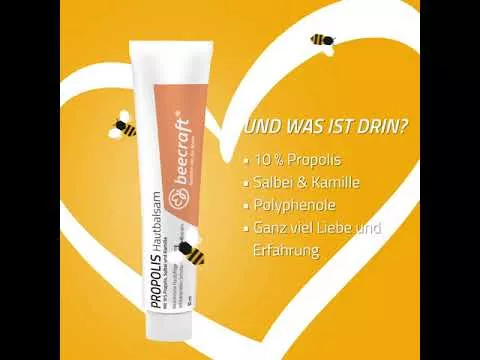 Video tuotteesta Beecraft Propolis Skin Balm, 30 ml