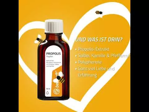 Video tuotteesta Beecraft Propolis drops suuvesitiiviste, 50 ml