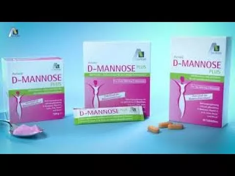 Video tuotteesta D-Mannose Plus 2000 mg jauhe, 100 g