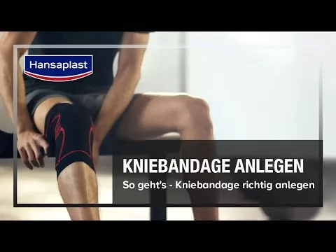 Video tuotteesta Hansaplast Sport polviside koko L/XL, 1 kpl