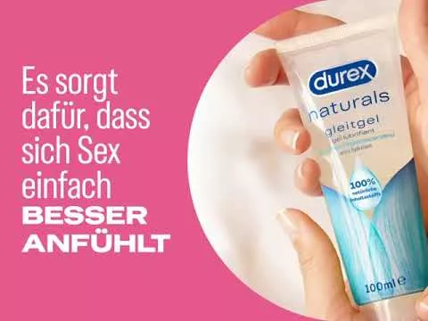 Video tuotteesta durex® Naturals Extra Sensitive -voiteluaine, 100 ml