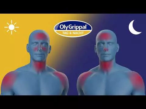 Video tuotteesta Olygrippal Day & Night 500 mg/60 mg tabletit (16 kpl)