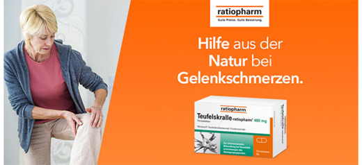 TEUFELSKRALLE-RATIOPHARM Kalvopäällysteiset tabletit, 100 kpl