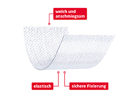 LEUKOPLAST Fixomull stretch 10 cmx2 m, 1 kpl