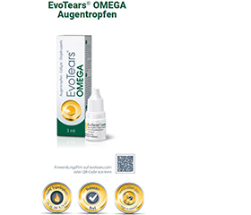 EVOTEARS Omega-silmätipat, 3 ml