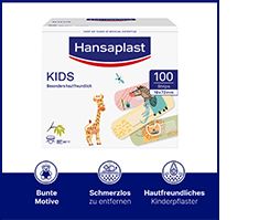 HANSAPLAST Lasten kipsiliuskat Univeral, 100 kpl