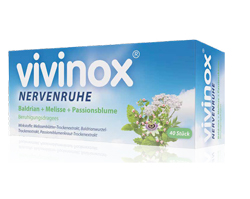 VIVINOX Hermolepo Baldr.+Mel.+Passion.Calm.Drag., 40 kpl