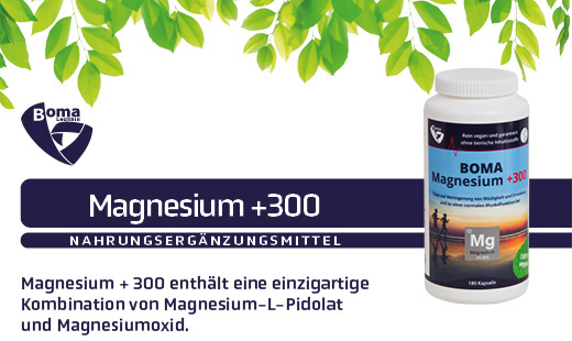 MAGNESIUM+300 kapselia, 180 kpl