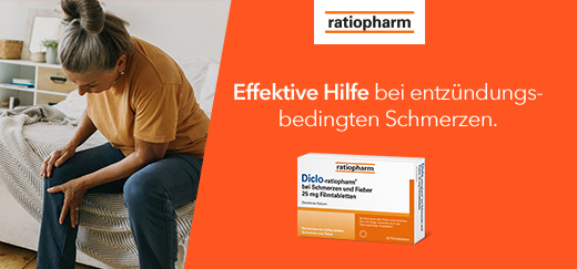 DICLO-RATIOPHARM kipuun ja kuumeeseen 25 mg FTA, 20 kpl