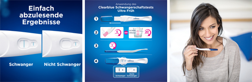 CLEARBLUE Raskaus TripleCheck ultra-varhainen, 3 kpl