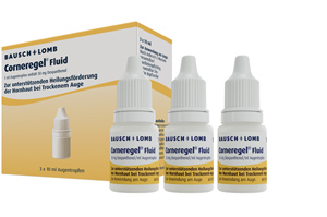 CORNEREGEL Nestemäiset silmätipat, 3X10 ml