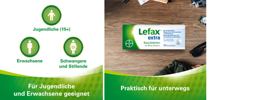 LEFAX ylimääräisiä purutabletteja, 20 kpl