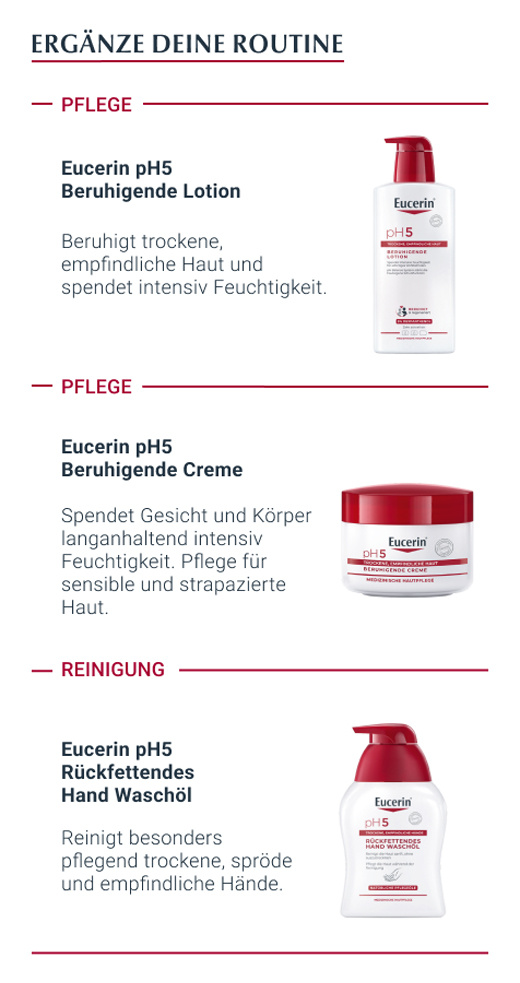 EUCERIN pH5 Käsien tehohoitoemulsio, 75 ml