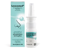 LEVOCAMED 0,5 mg/ml nenäsumutteen suspensio, 5 ml