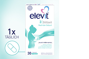 ELEVIT 3 imetyspehmeää kapselia, 30 kpl