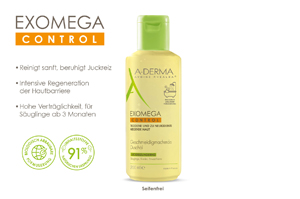 A-DERMA EXOMEGA CONTROL pehmentävä suihkuöljy, 200 ml