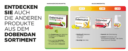 DOBENSANA Herbal Cherry Paste Vit.C & Zinc Pastil., 16 kpl