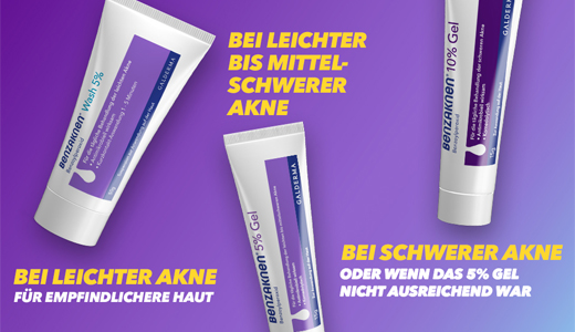 BENZAKNEN 5-prosenttinen geeli, 2X40 g