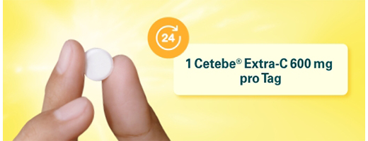 CETEBE Extra-C 600 mg purutabletit, 120 kpl
