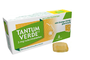 TANTUM VERDE 3 mg:n pastilli, jossa on appelsiini-hunajan maku, 20 kpl