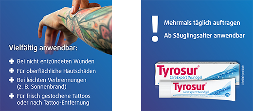 TYROSUR CareExpert Haavageeli, 50 g