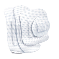LEUKOPLAST pehmeän valkoinen Str.19x72/D.25/38x72/38x38mm, 30 kpl