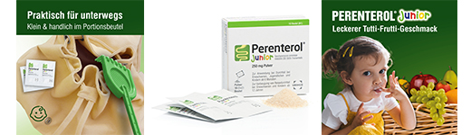 PERENTEROL Junior 250 mg jauhepussi, 10 kpl