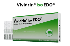 VIVIDRIN iso EDO antiallergiset silmätipat, 30X0,5 ml
