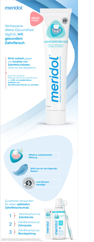 MERIDOL Hammastahna, 75 ml