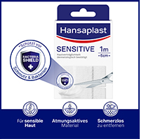 HANSAPLAST Herkkä laastari hypoallergeeninen 6 cmx1 m, 1 kpl