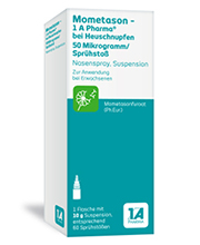 MOMETASON 1A Phar.b.Heinänuha 50μg/Spr.shock 140, 18 g