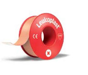 LEUKOPLAST 2,5 cmx5 m, 12 kpl