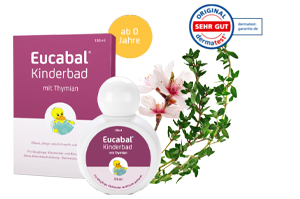 EUCABAL Lasten kylpyamme timjamilla, 7X5 ml